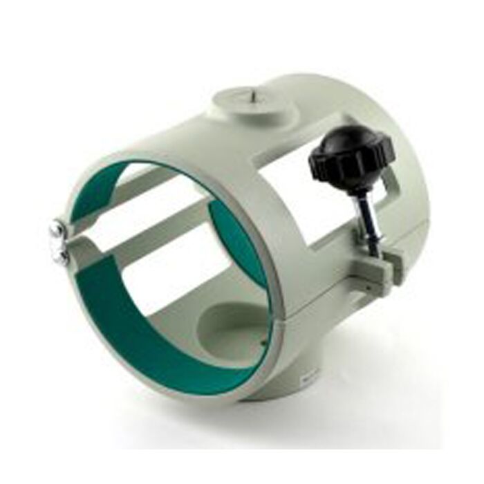 Takahashi lined clamshell tube holder for the TOA-130S and TOA-130F refractors for mounting to a Takahashi equatorial mount