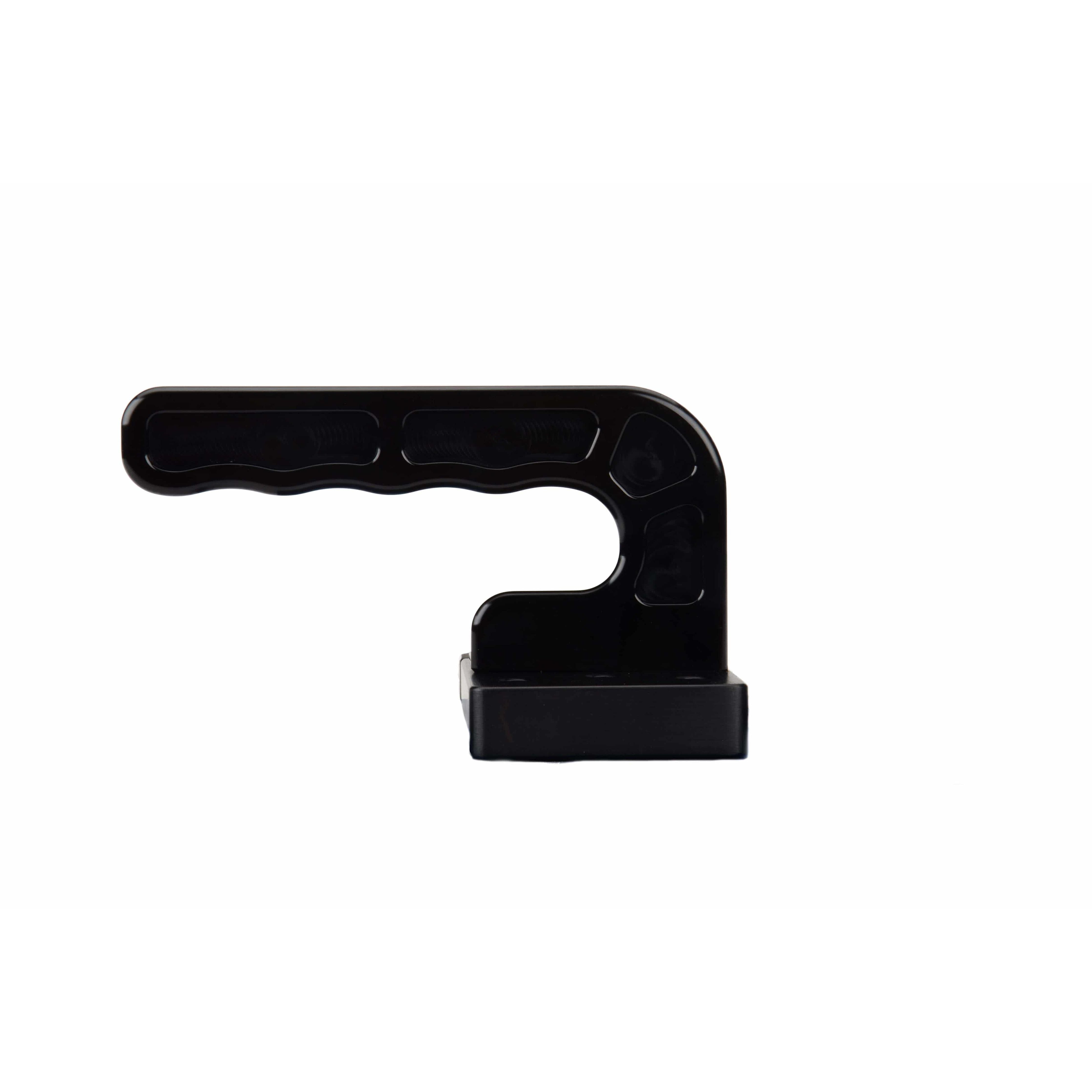 Farpoint L-Handle with Farpoint Dovetail Accessory Adapter — Farpoint dovetail accessory adapter with L-handle, alternate view