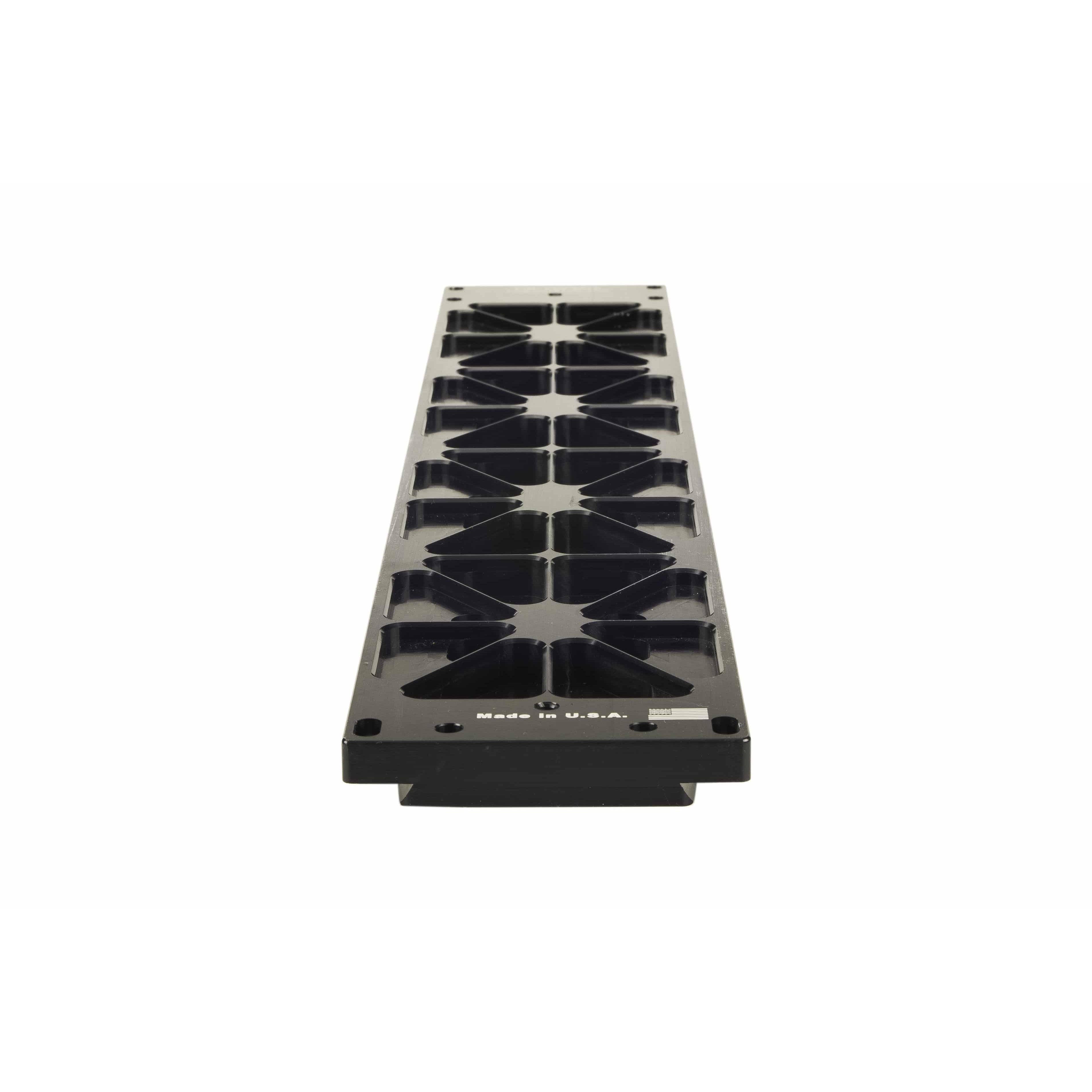 Farpoint Farpoint Dovetail Plate - Meade 16 Inch f/10 SCT — Farpoint dovetail plate for Meade 16-inch f/10 SCT, head-on view