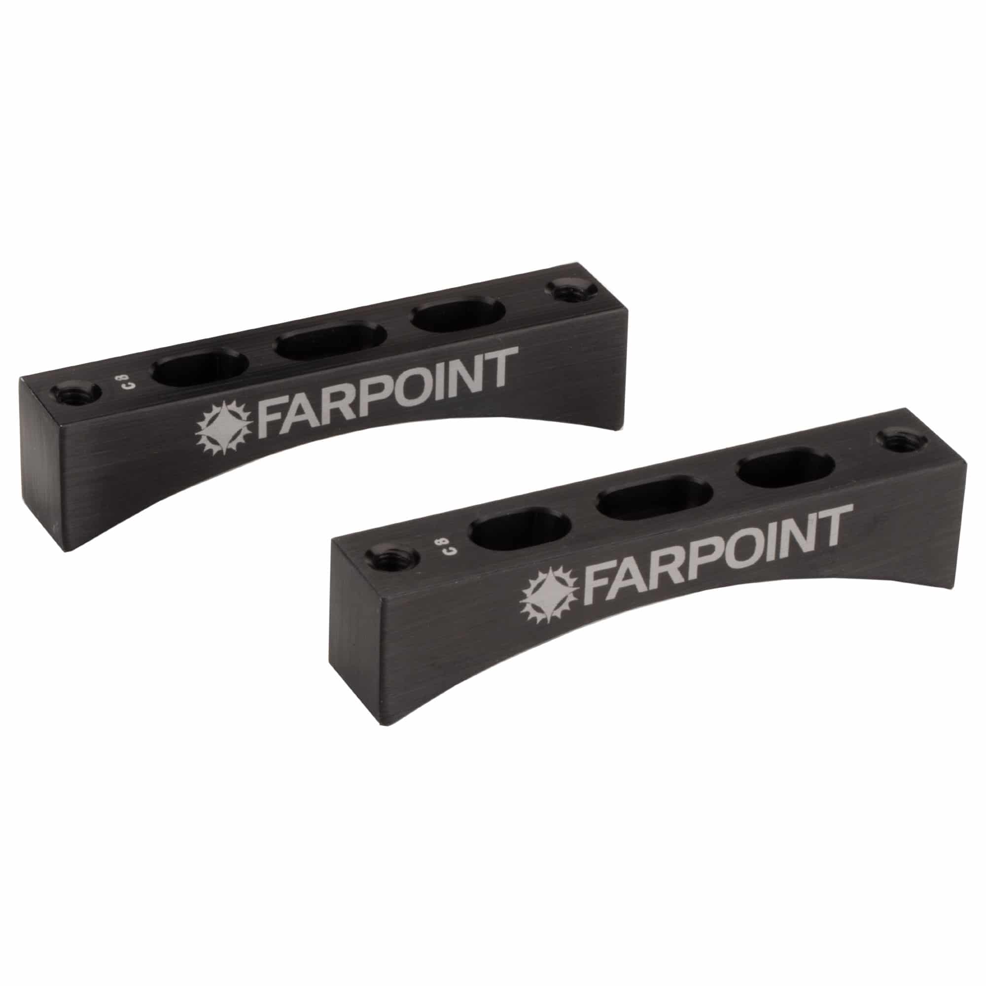 Farpoint Farpoint Dovetail Radius Blocks - Celestron 8 Inch SCT — Farpoint dovetail radius blocks for Celestron 8-inch SCT, product view 2