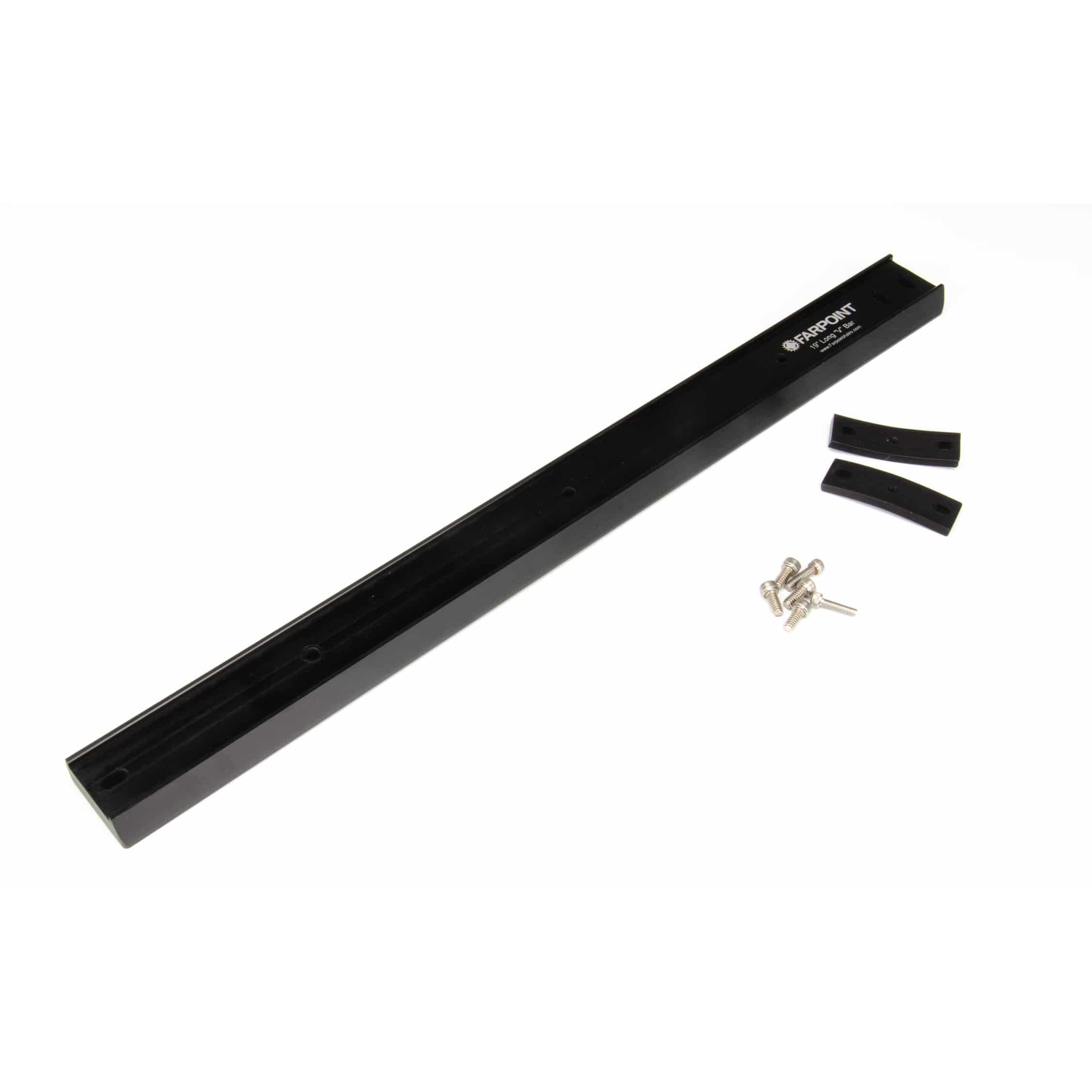Farpoint Farpoint Vixen Dovetail Plate - Celestron 9.25 Inch SCT (pre 2008) — Farpoint Vixen dovetail plate for Celestron 9.25-inch SCT (pre-2008), side view