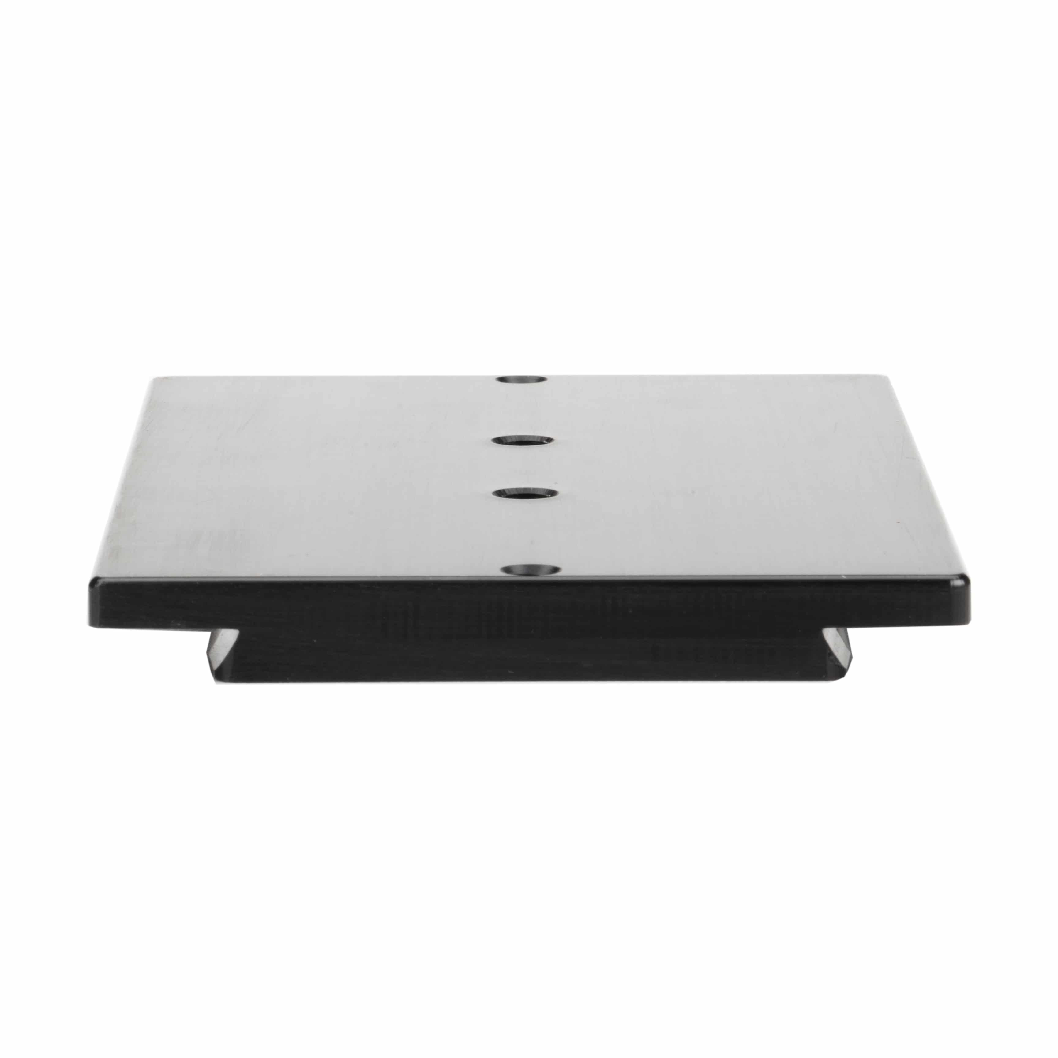Farpoint Farpoint Dovetail Plate - Tele Vue Clamshell — Farpoint dovetail plate for Tele Vue clamshell, reversed head-on view