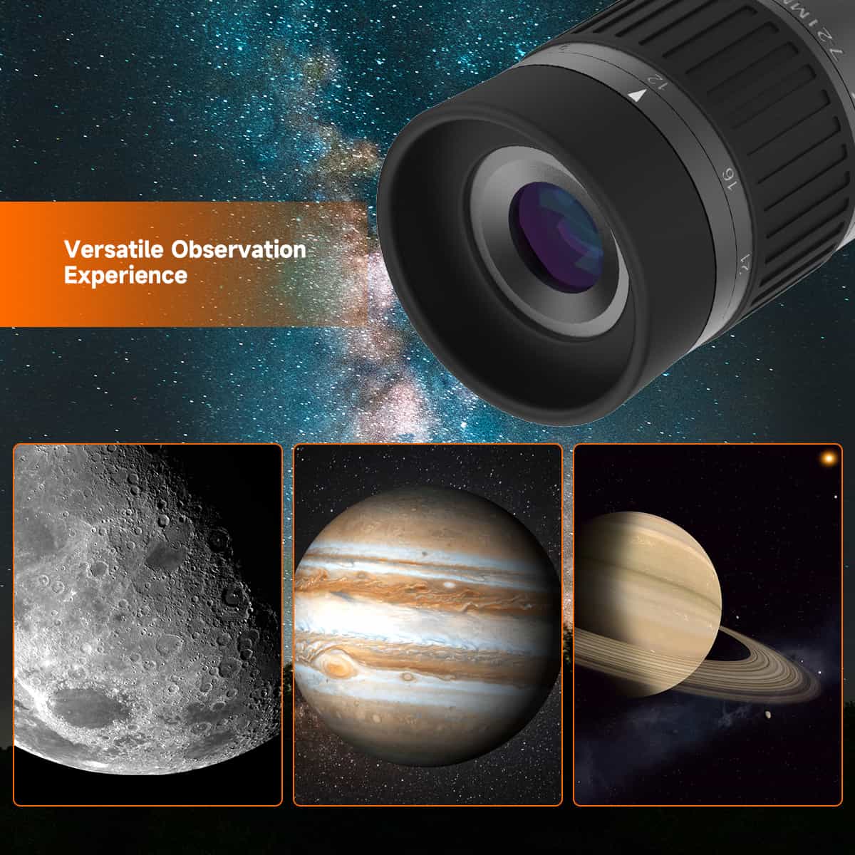 SVBONY SV135 7-21mm zoom eyepiece eye lens