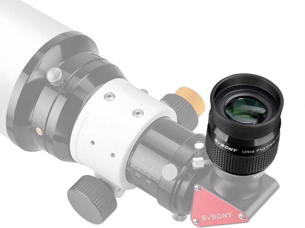 SVBONY SV190 18mm 1.25 inch ultra flat field eyepiece for wide deep-sky and lunar observing