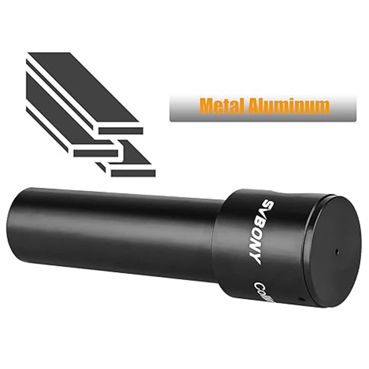 SVBONY SV197 1.25 inch Cheshire collimating eyepiece for Newtonian reflector mirror alignment