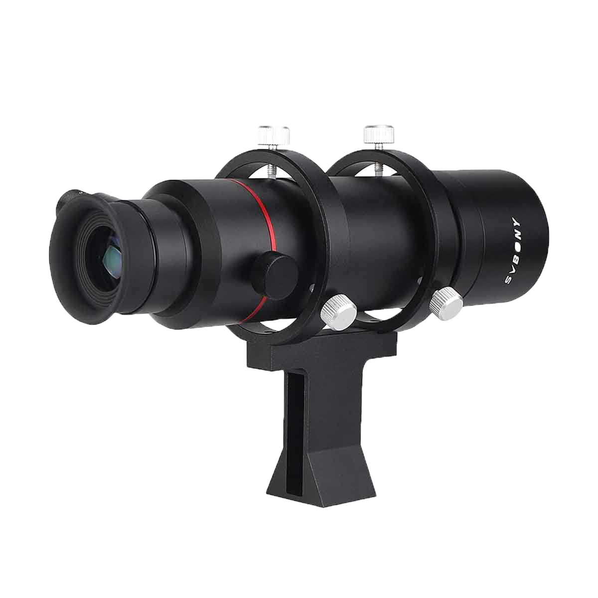 SVBONY SV208 8x50 correct-image illuminated finder scope for telescope alignment and star hopping