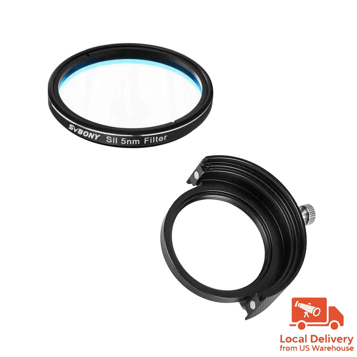 SVBONY SV227 2 inch SII 5nm narrowband filter for SHO deep-sky imaging