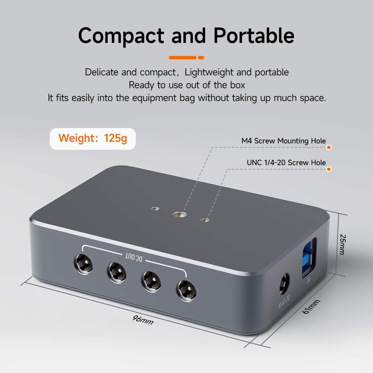 SVBONY SV241 astronomy DC and USB hub box for astrophotography power and cable management