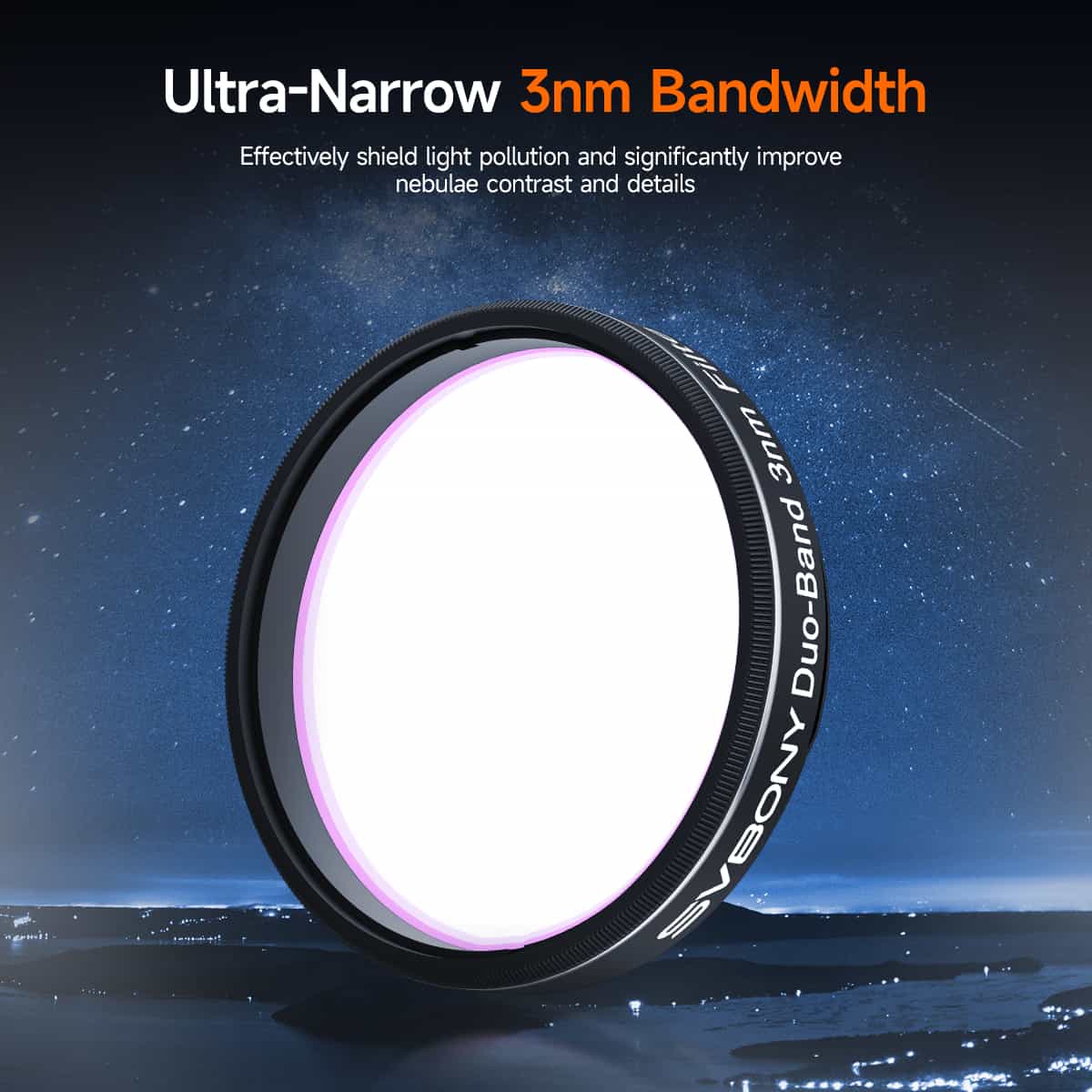 SVBONY SV220 1.25 inch 3nm filter coating