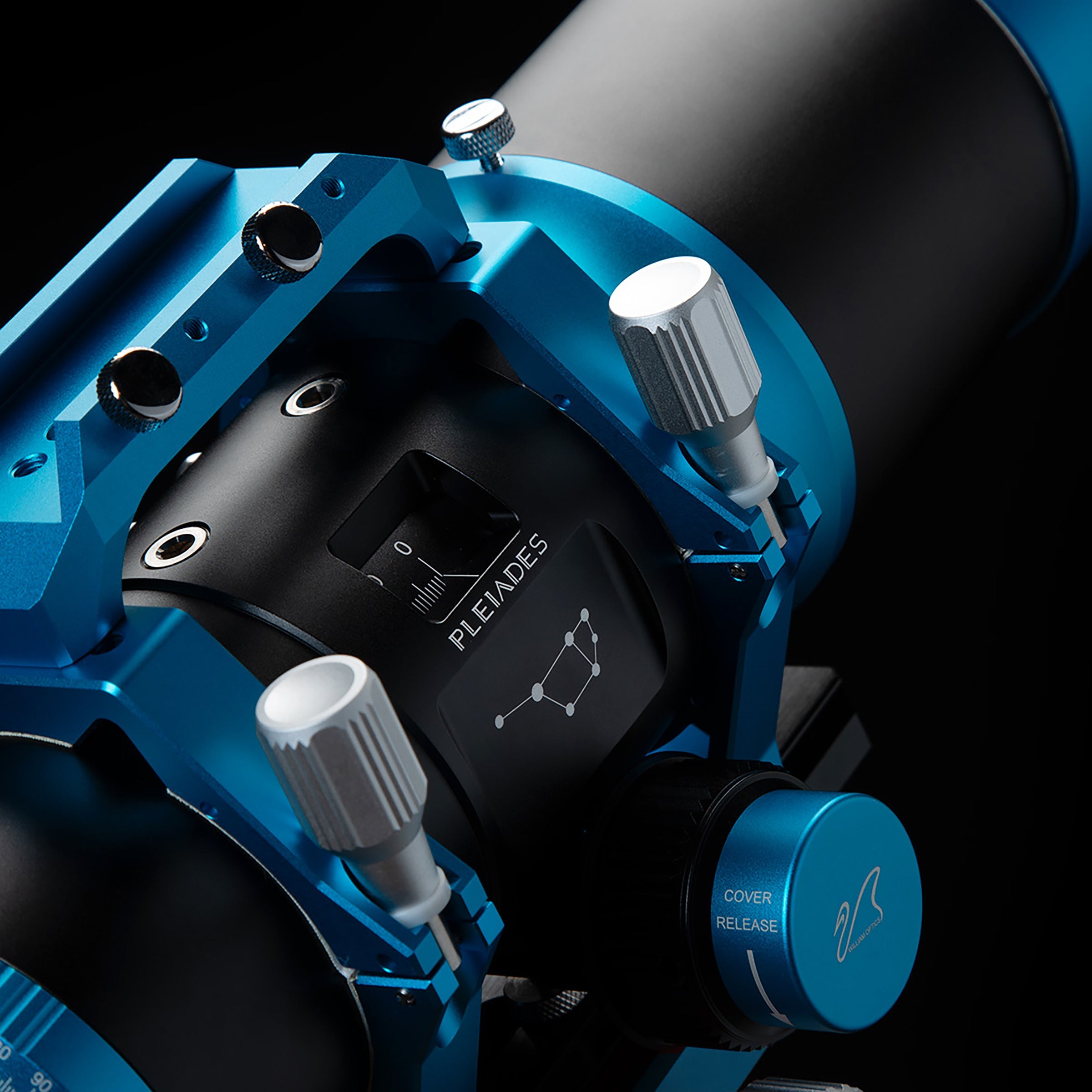 William Optics Pleiades 68 WIFD focuser and imaging hardware detail