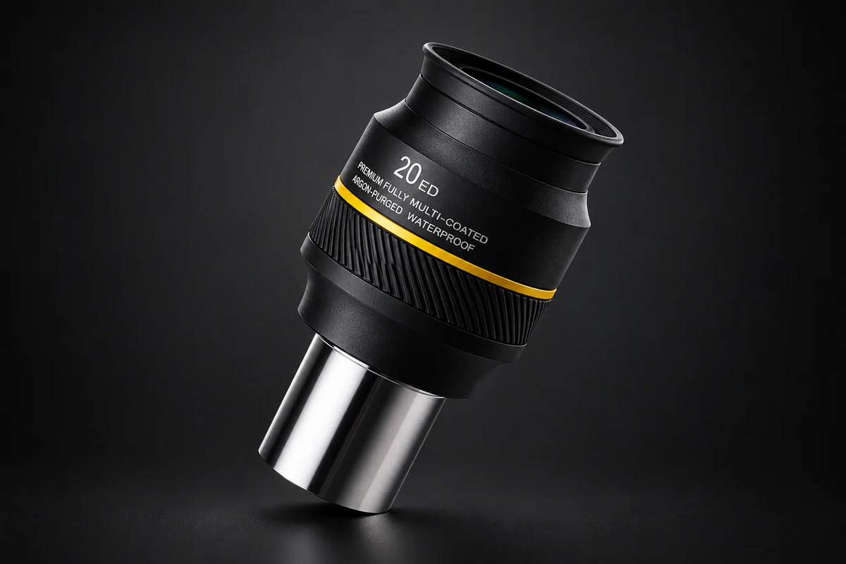 Explore Scientific 72° ED and 92° ED Series waterproof eyepieces