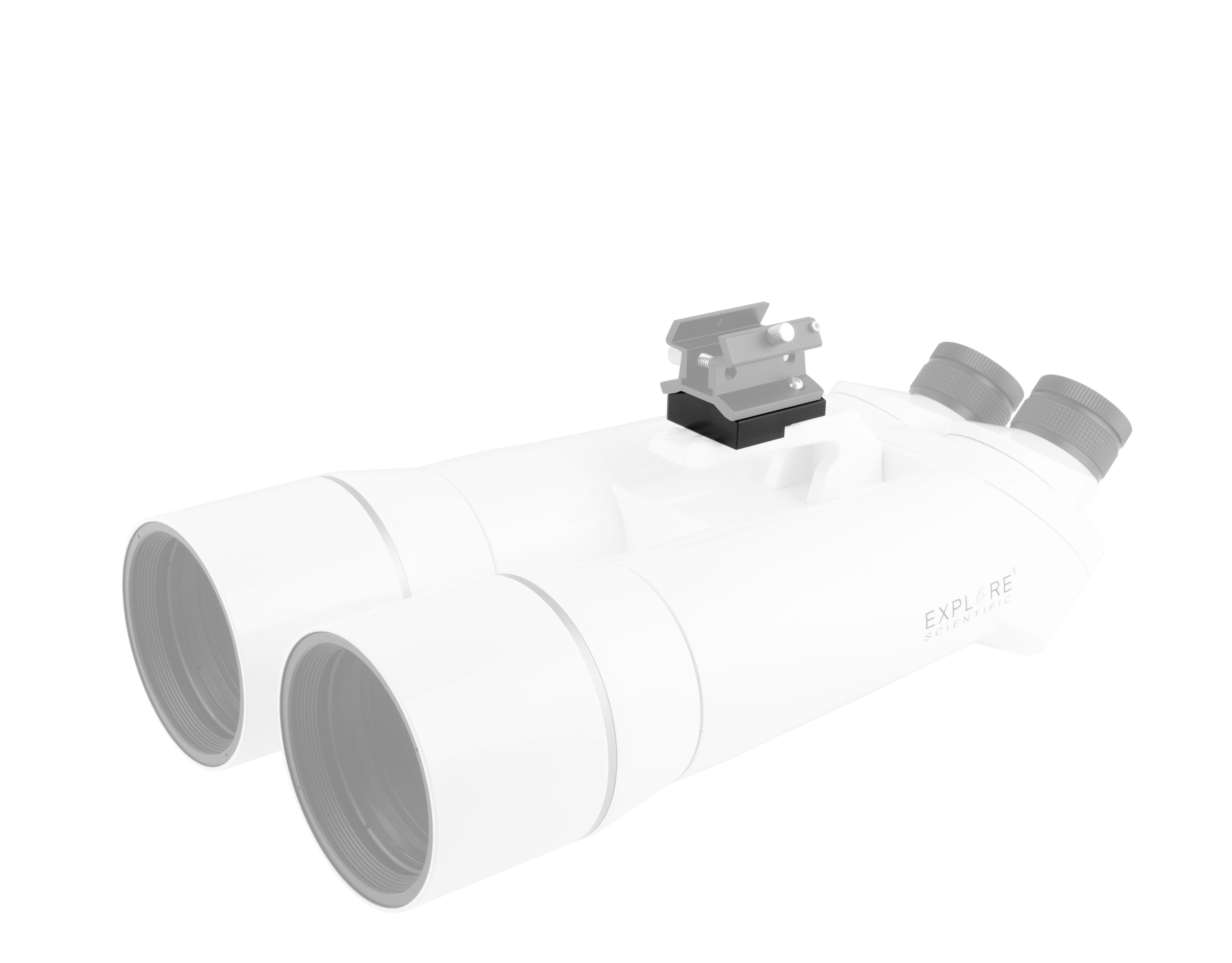 Finder adapter fitted to an Explore Scientific giant binocular