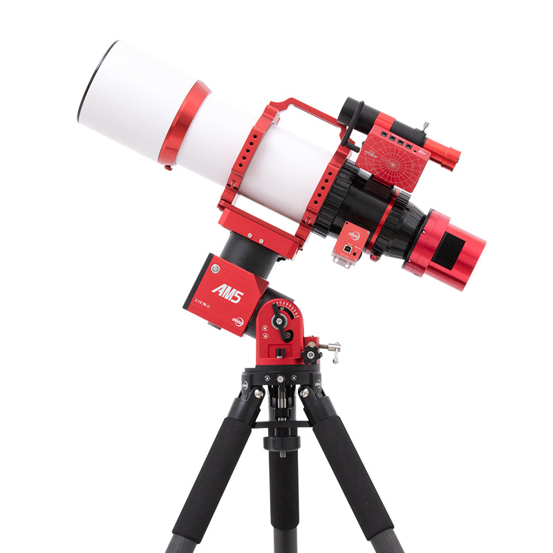 ZWO ASI461MM Pro cooled camera body showing M68 front thread and two-stage TEC cooling assembly