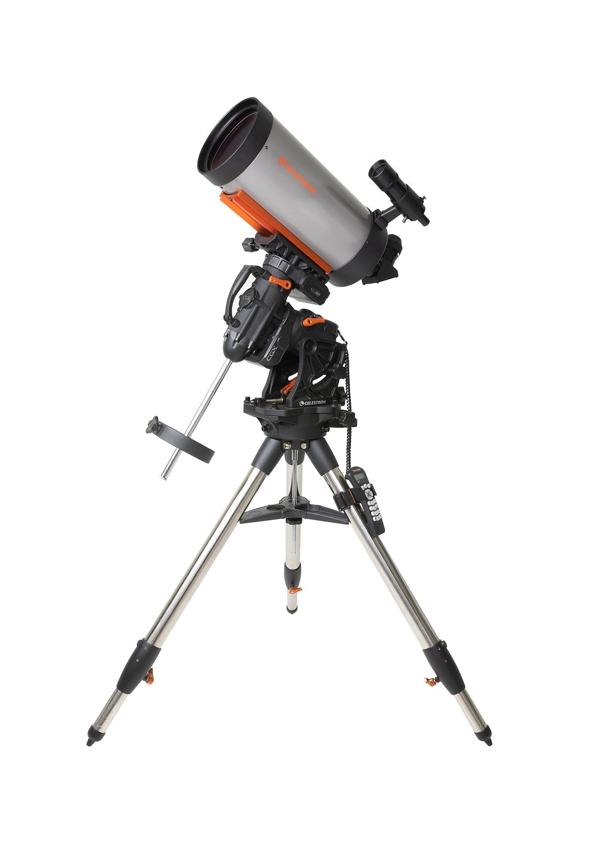 Celestron CGX 700 7-inch Maksutov-Cassegrain telescope on CGX computerized German equatorial mount for high-contrast planetary and lunar observing