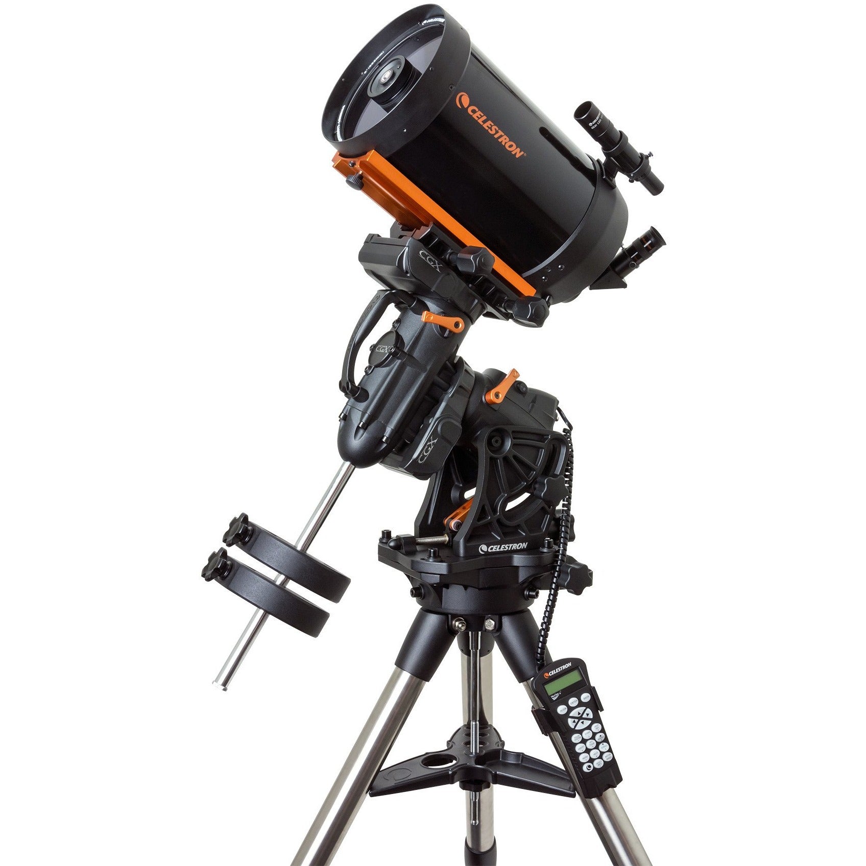 Celestron CGX Equatorial 800 8-inch Schmidt-Cassegrain telescope on CGX computerized German equatorial mount for deep-sky and planetary imaging