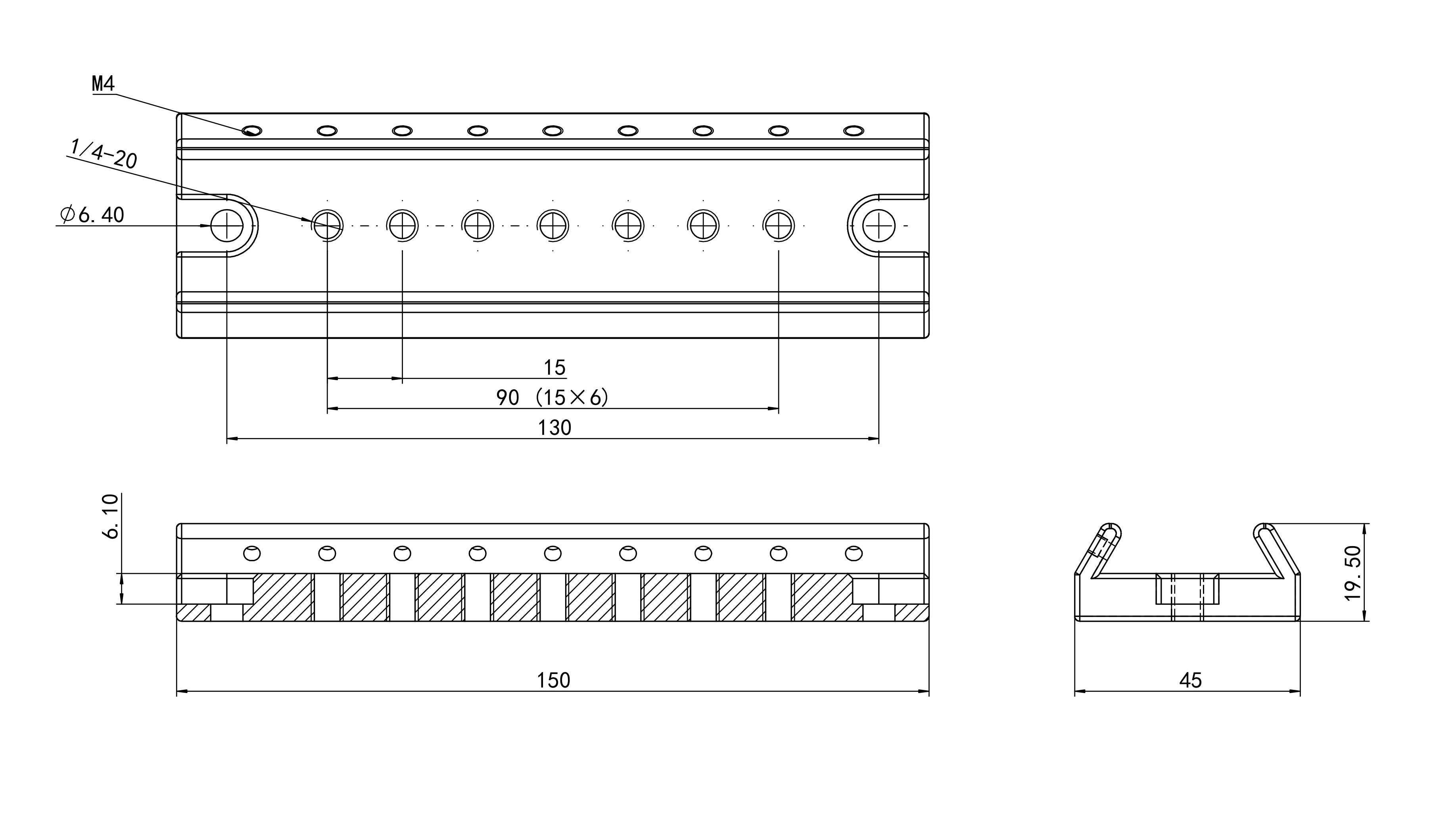 Askar Multi-connection finder plate 150