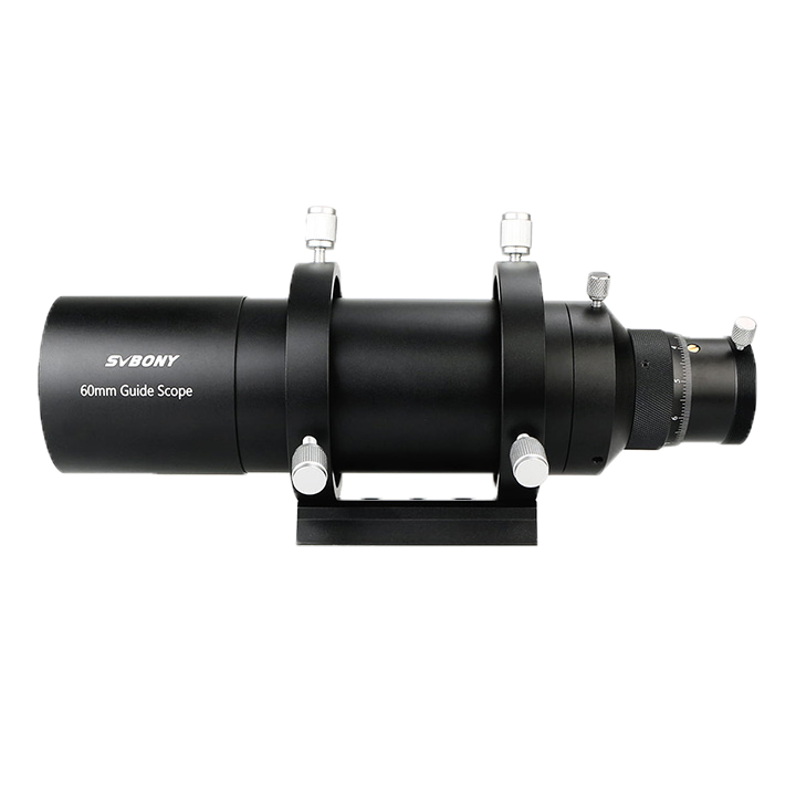 SVBONY SV106 60mm f/4 guide scope with helical focuser for autoguiding deep-sky astrophotography