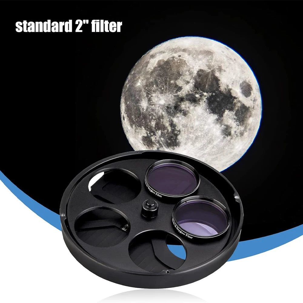 SVBONY SV133 2 inch filter wheel for imaging and visual observing