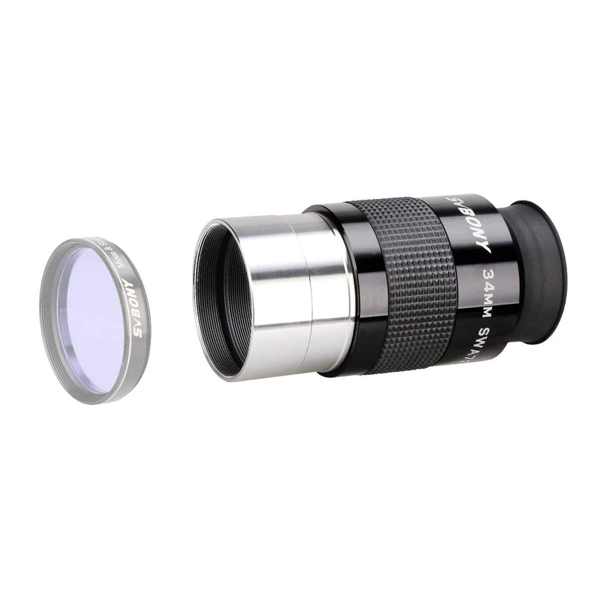 SVBONY SV136 34mm 72 degree eyepiece for nebula and star cluster observing