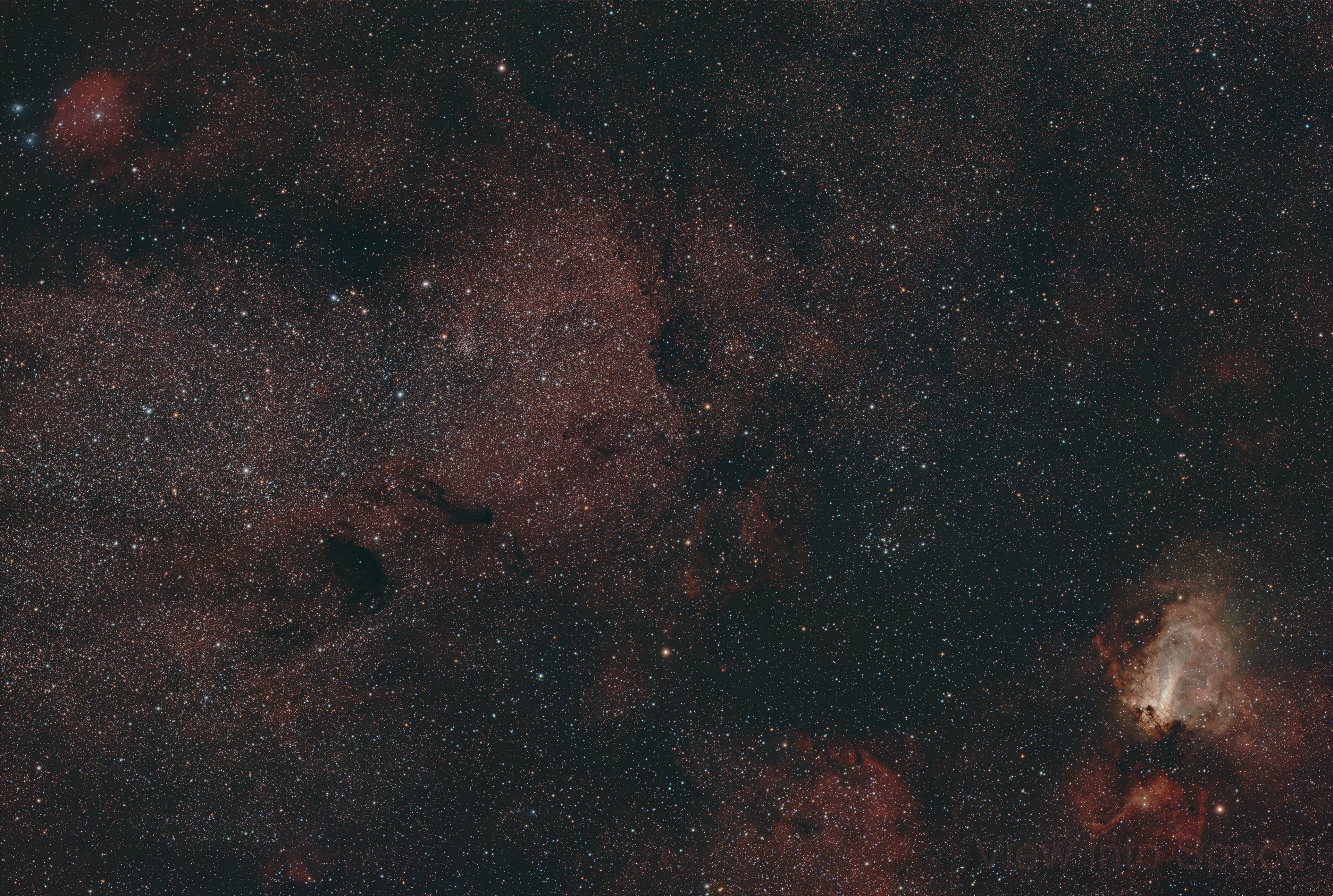 Askar SQA70 - sample image: Sascha Wyss, M24 Region, SQA70 + ZWO ASI2600MC AIR
