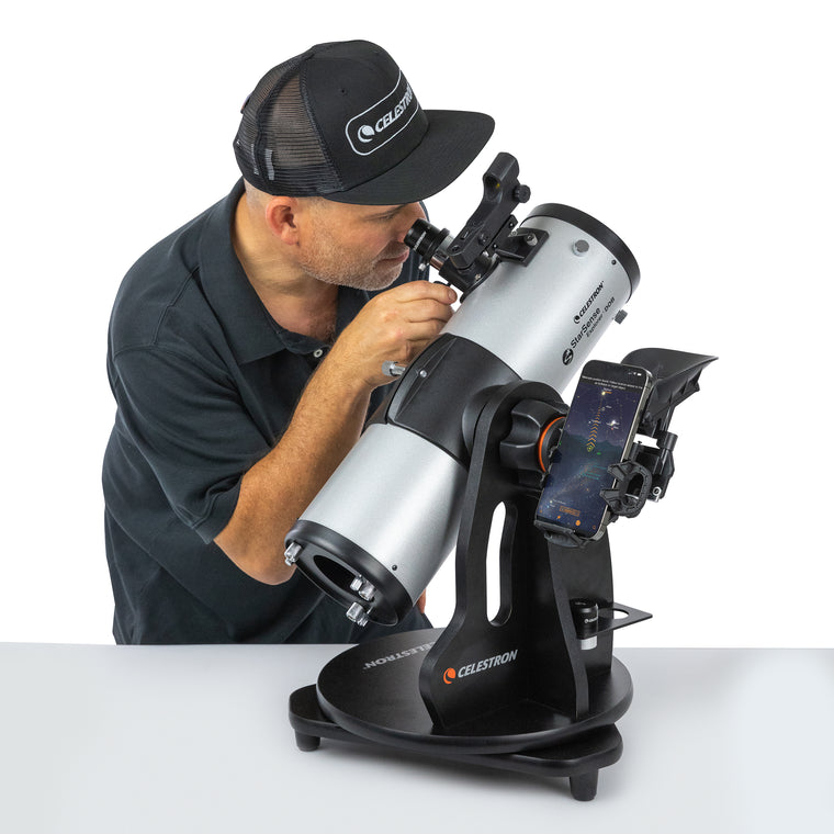 STARSENSE EXPLORER 114MM SMARTPHONE APP-ENABLED TABLETOP DOBSONIAN TELESCOPE