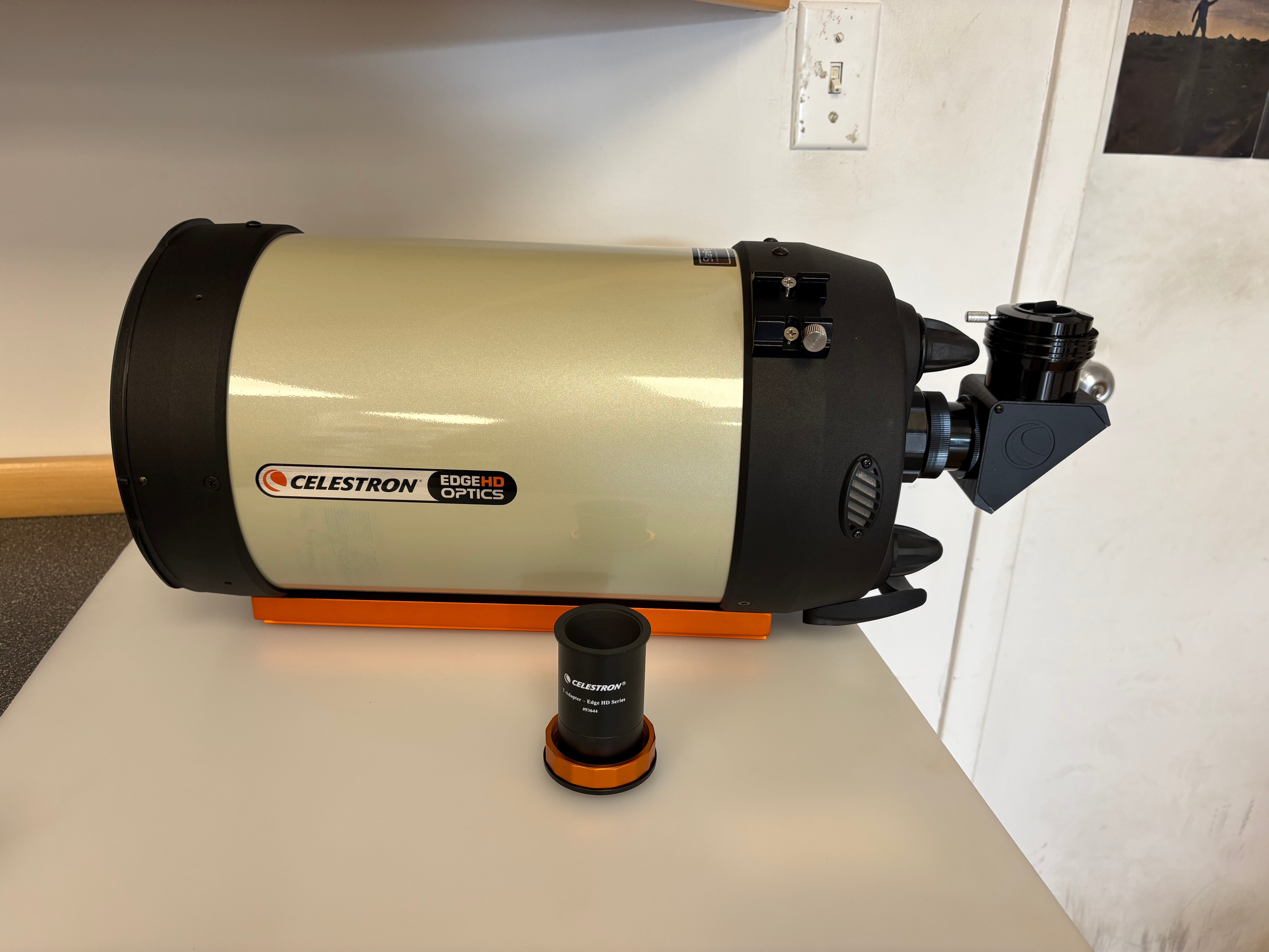 Celestron EdgeHD 8" OTA with Starguy Soft Case, 2" Diagonal & Camera Adapter – Used
