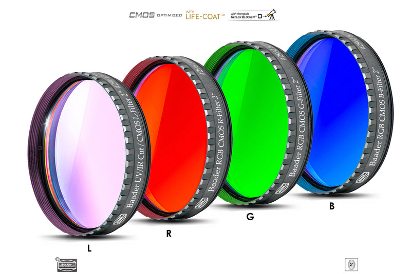 Baader CMOS-optimized L-RGB Filters 2 inch