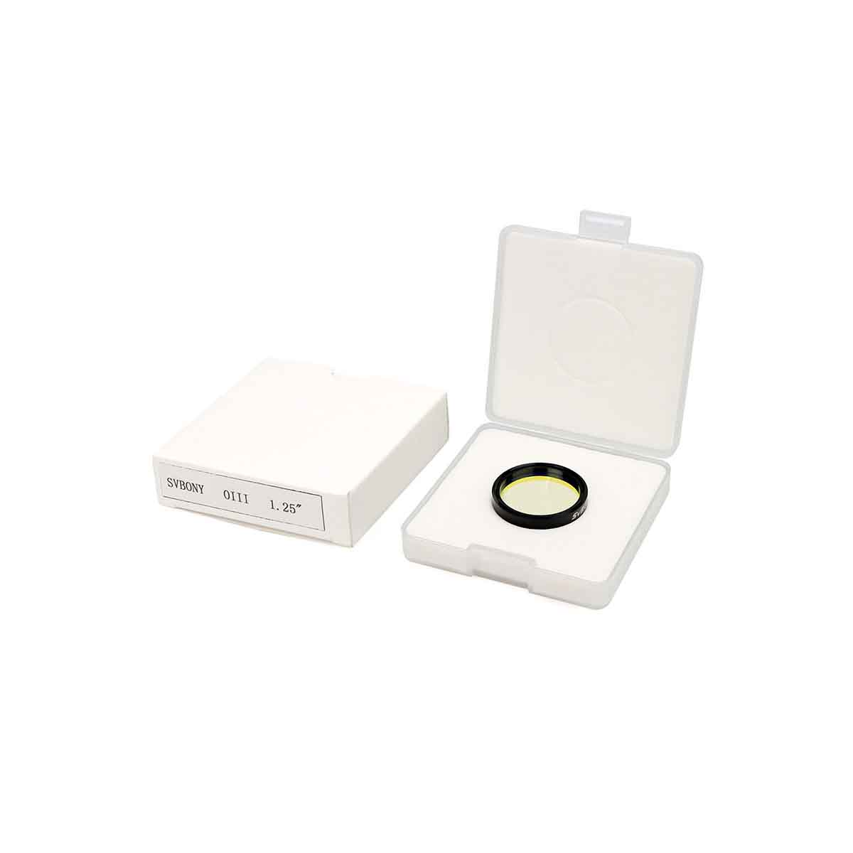 SVBONY SV115 1.25 inch OIII filter cell and threads
