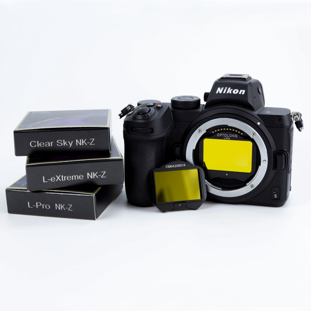 Optolong L-Pro Nikon Z full frame clip-in light pollution filter for wide-field astrophotography and deep-sky imaging