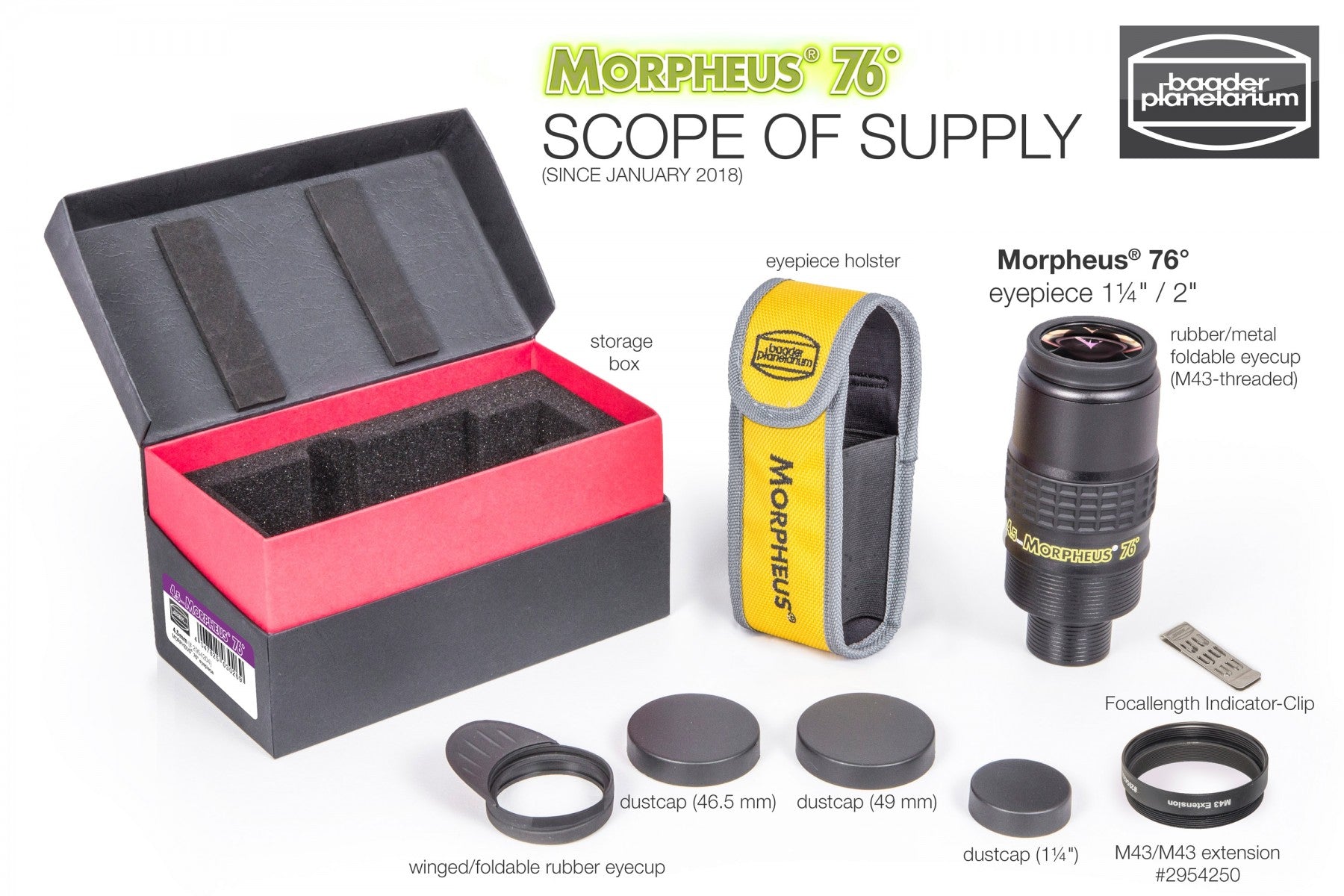 4.5 mm Morpheus 76 widefield eyepiece