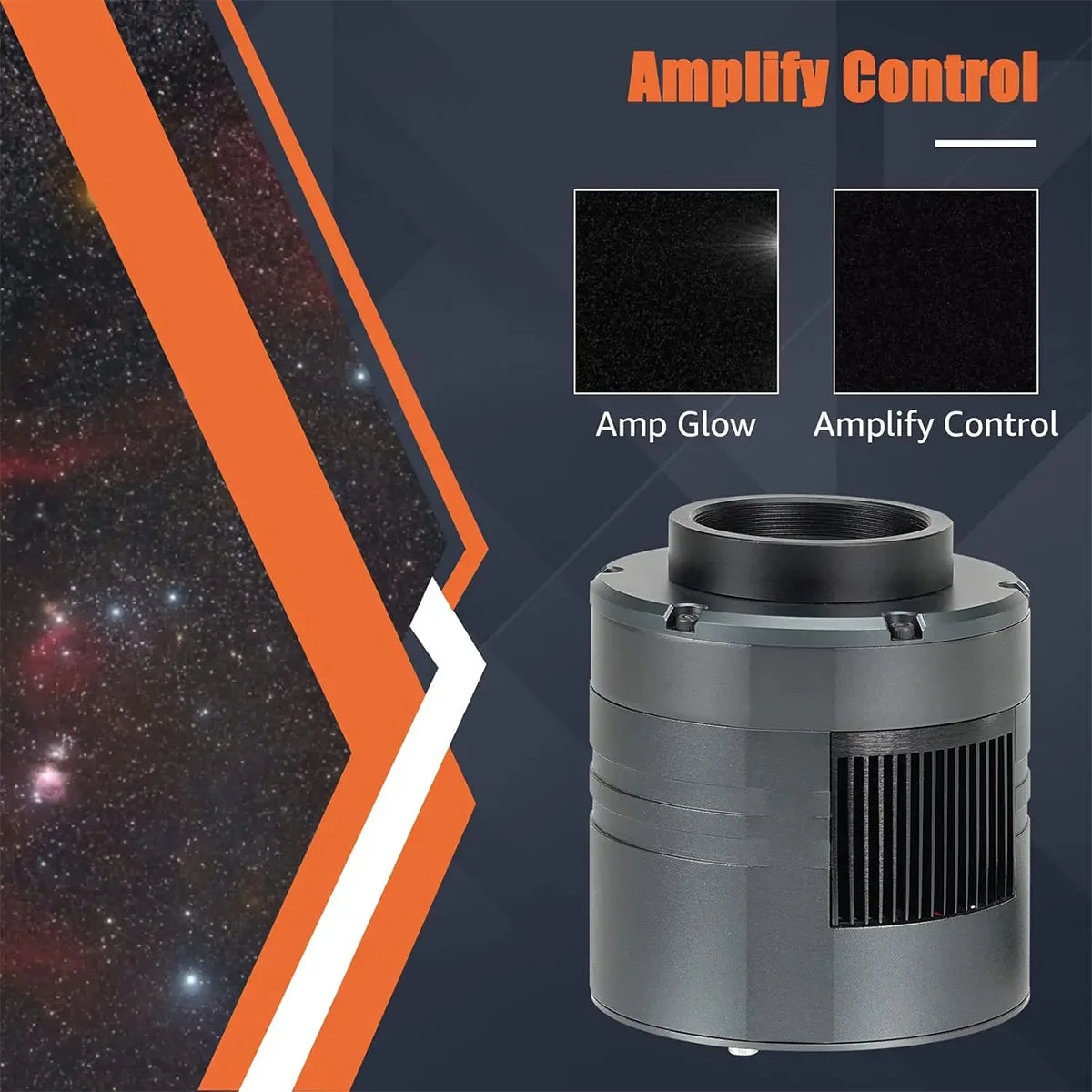 SVBONY SV605MC cooled monochrome astronomy camera with Sony IMX533 sensor for narrowband deep-sky imaging