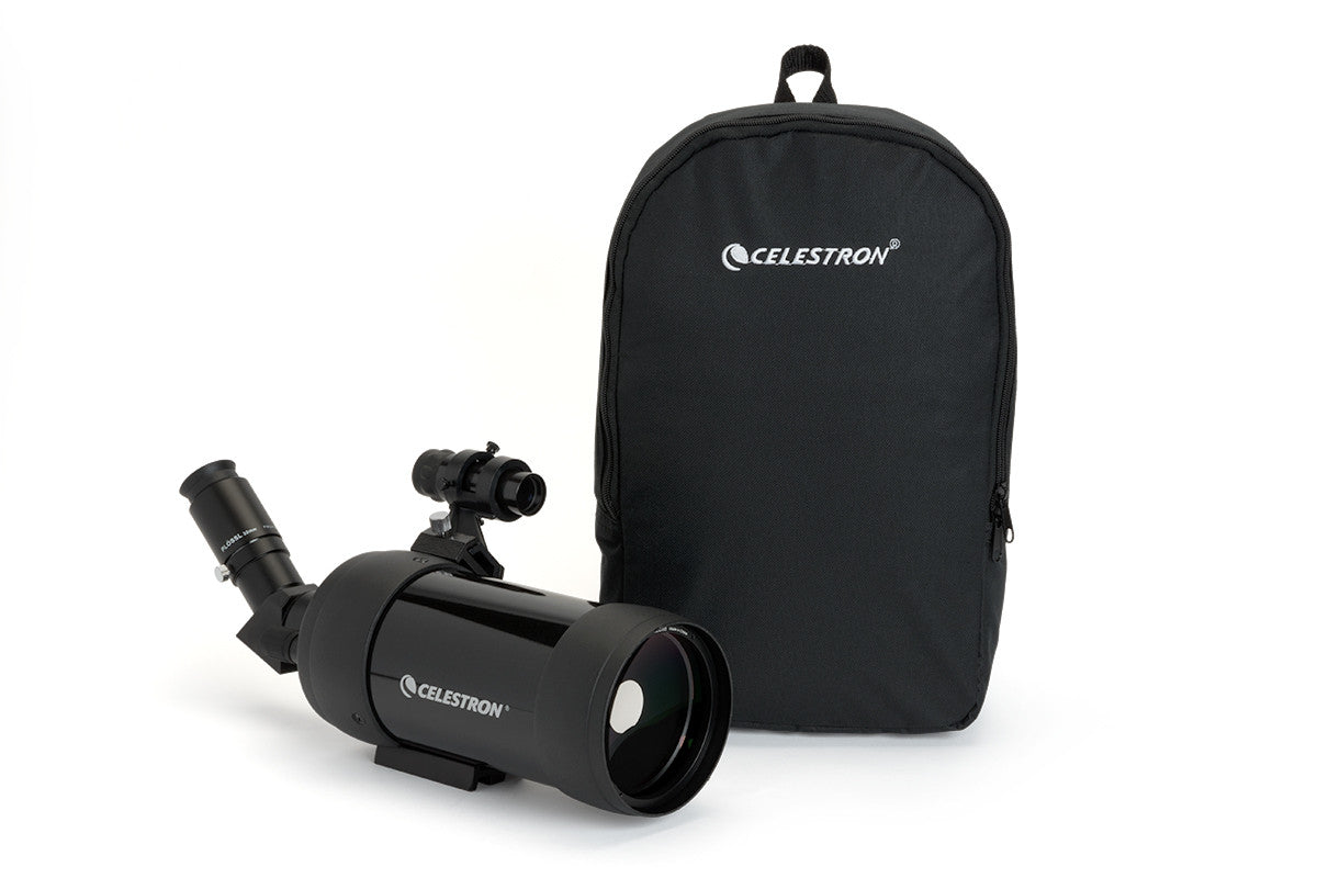 Celestron C90 MAK 90mm Maksutov-Cassegrain spotting scope for terrestrial viewing, birding, and lunar and planetary observing