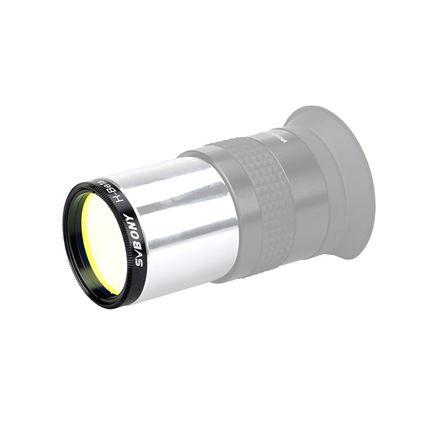 SVBONY SV132 1.25 inch H-Beta filter detail