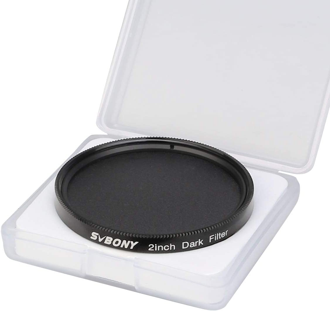 SVBONY SV164 2 inch dark frame filter for filter wheels and astrophotography calibration