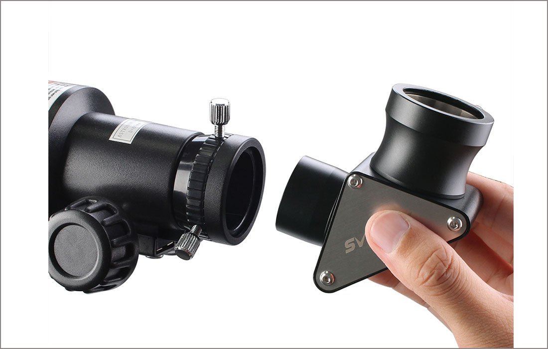 SVBONY SV188 1.25 inch 90 degree mirror star diagonal for refractor visual observing