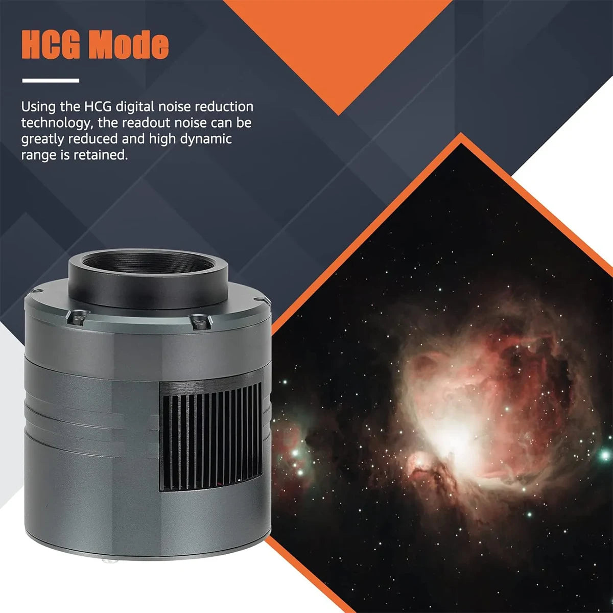 SVBONY SV605MC cooled monochrome astronomy camera with Sony IMX533 sensor for narrowband deep-sky imaging