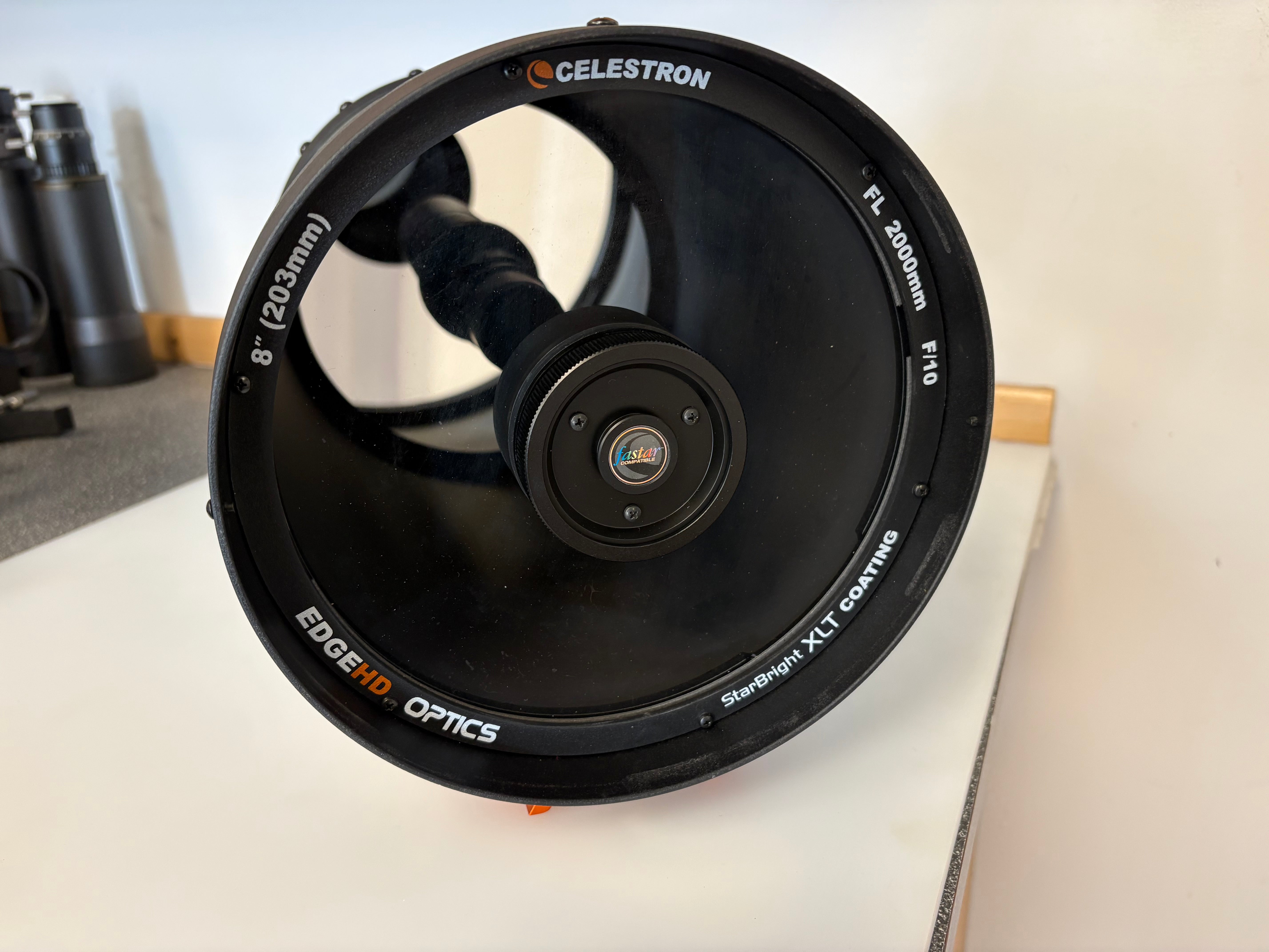 Celestron EdgeHD 8" OTA with Starguy Soft Case, 2" Diagonal & Camera Adapter – Used