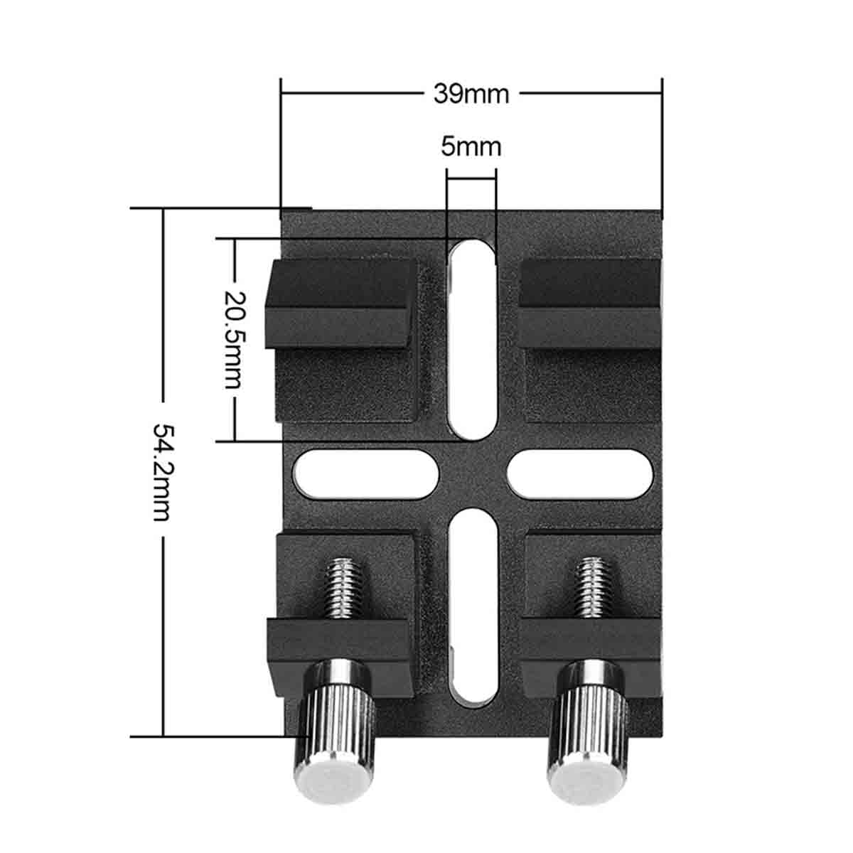SVBONY SV224 universal finder dovetail base for mounting finder scopes and guide scopes