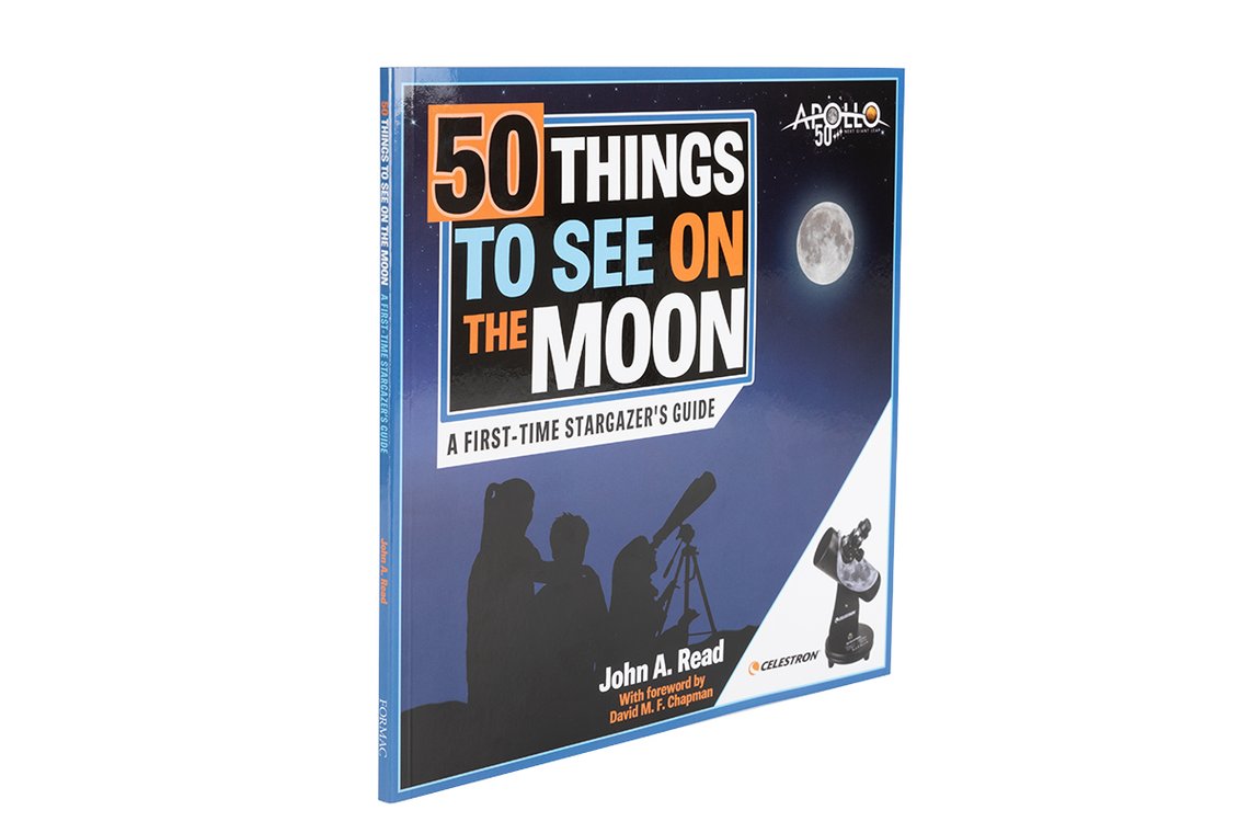 50 THINGS TO SEE ON THE MOON BY JOHN A READ