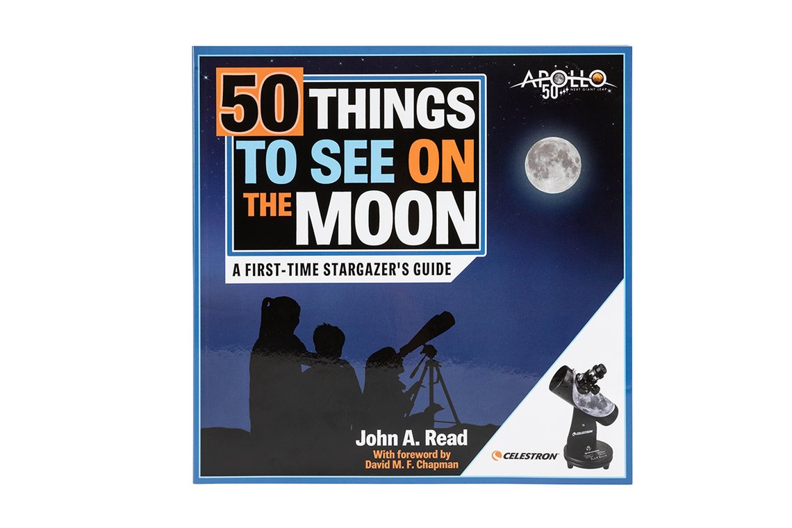 50 THINGS TO SEE ON THE MOON BY JOHN A READ