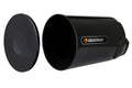 ALUMINUM DEW SHIELD WITH COVER CAP - 9.25"