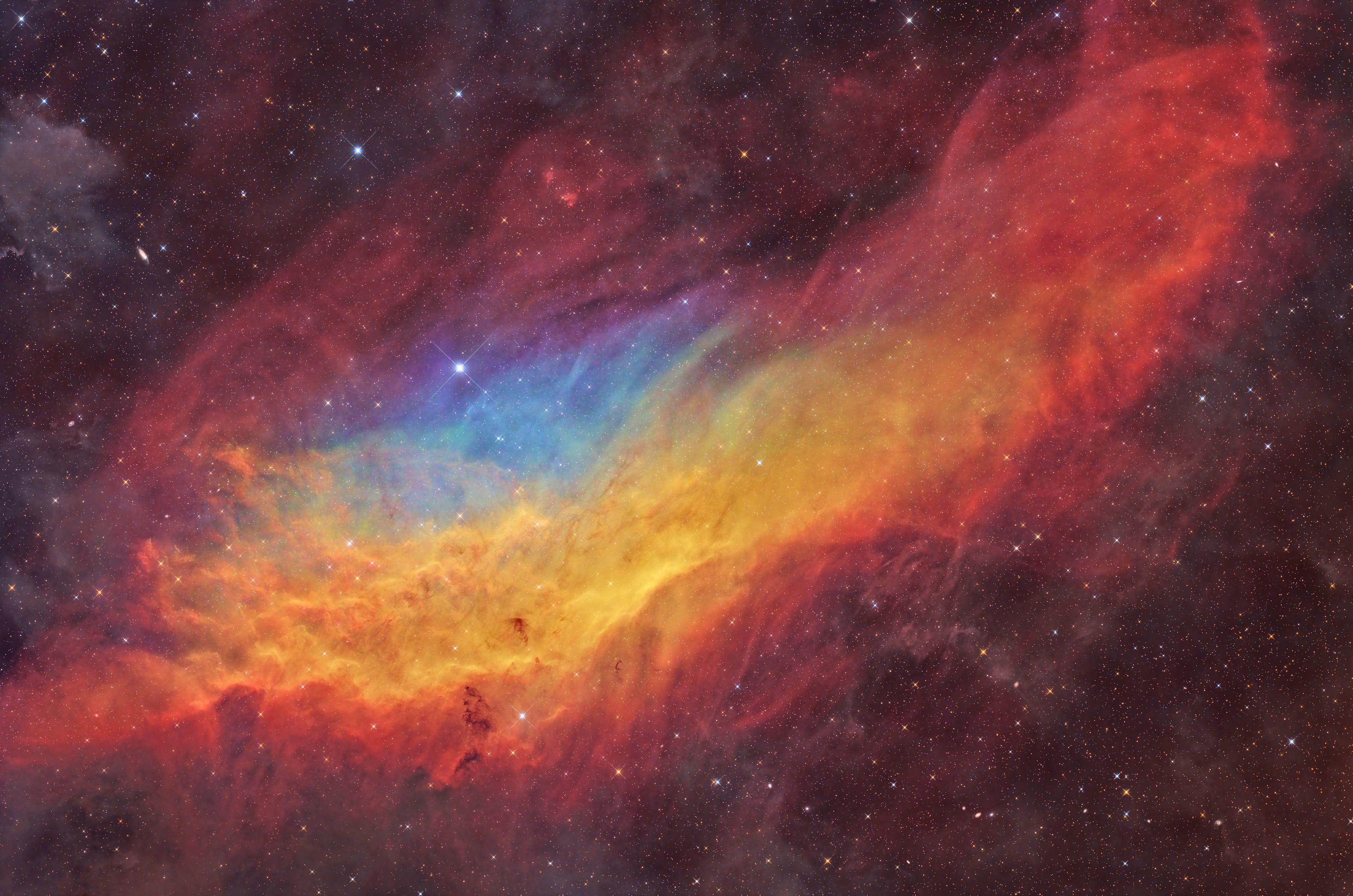 Askar SQA55 - sample image: NGC1499 California Nebula, SQA55 + ZWO ASI2600MM Pro