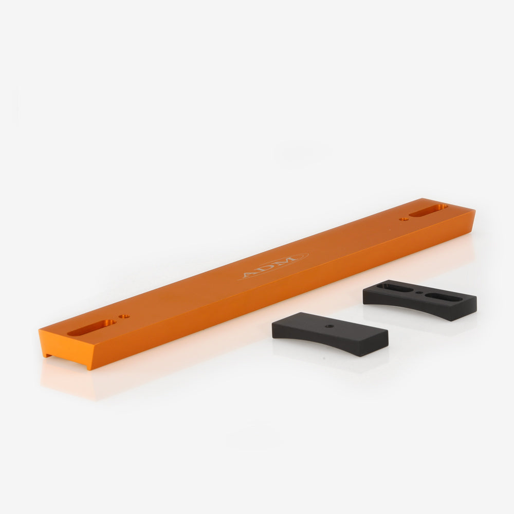 V Series Dovetail Bar For Celestron 8  SCT Telescope. Orange Anodized