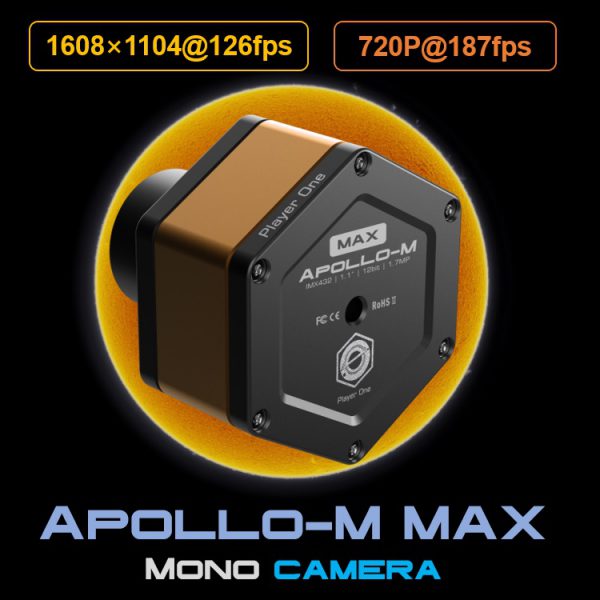 Apollo-M MAX USB3.0 Mono Camera (IMX432)