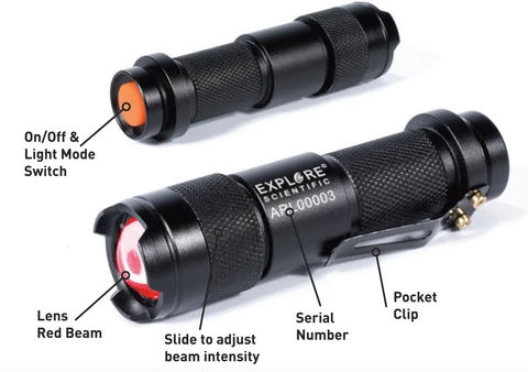 Explore Scientific Astro R-Lite Red Flashlight