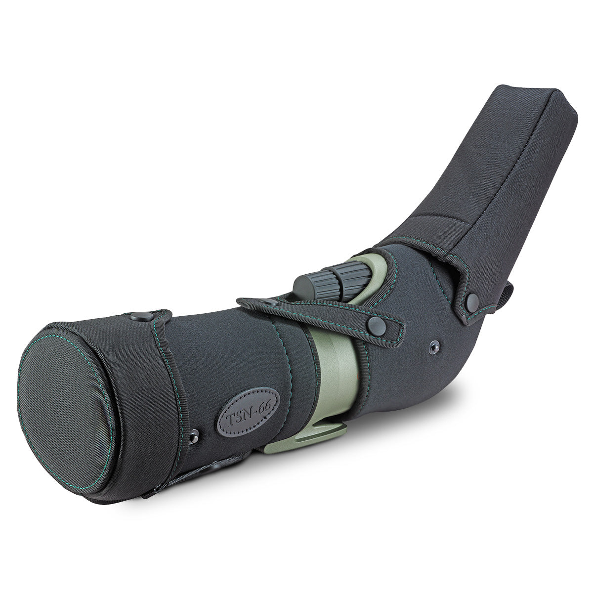 Kowa C-66A-N neoprene stay-on case for angled TSN-66A 66mm spotting scope, field protection for birding and wildlife observation