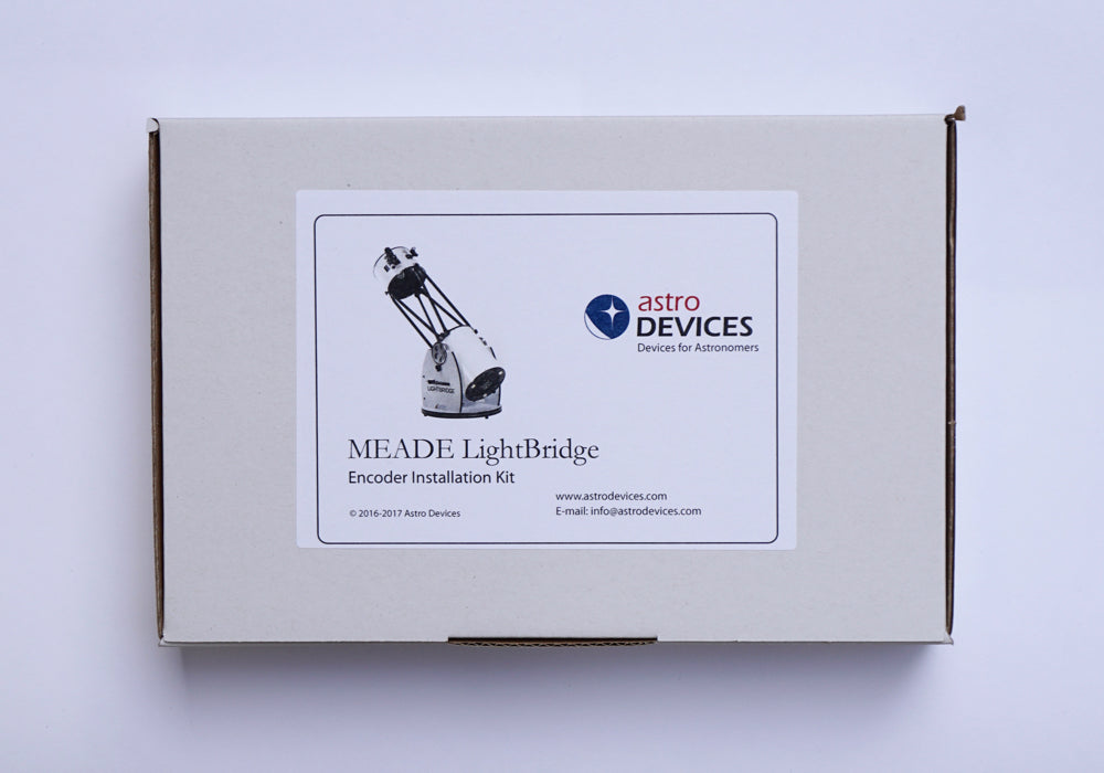 Astro Devices Meade LightBridge Dobsonian encoder kit for digital setting circle push-to navigation