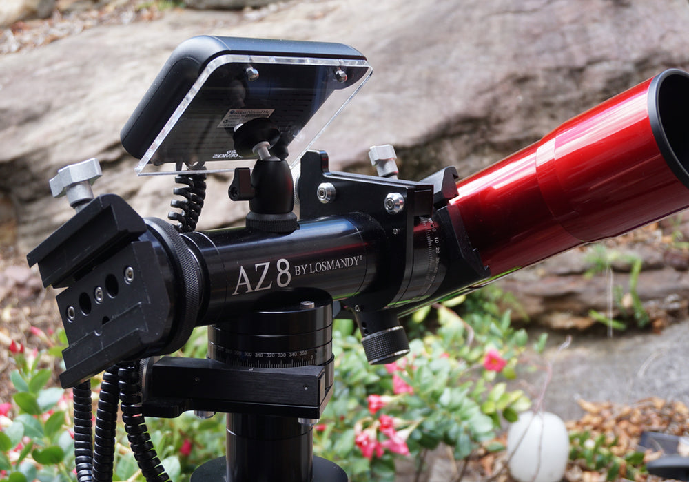 Astro Devices Nexus DSC Pro shelf for Losmandy AZ8 push-to observing