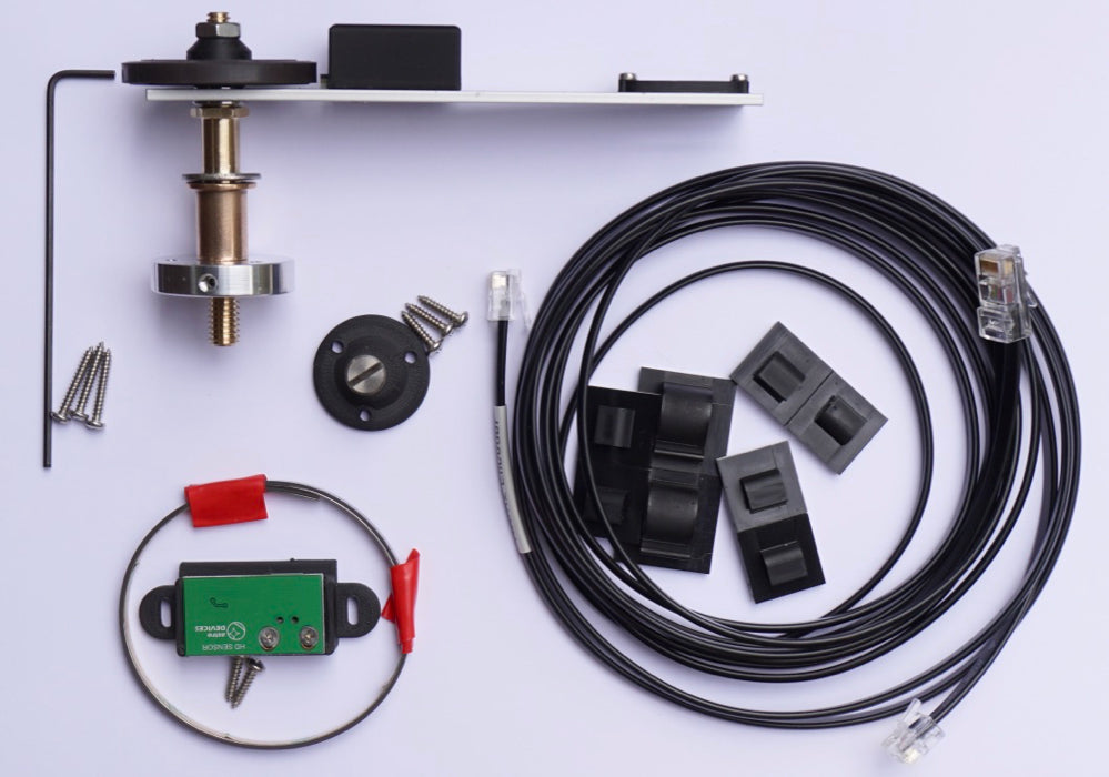 Astro Devices GSO/Orion Dobsonian encoder kit components for push-to telescope setup