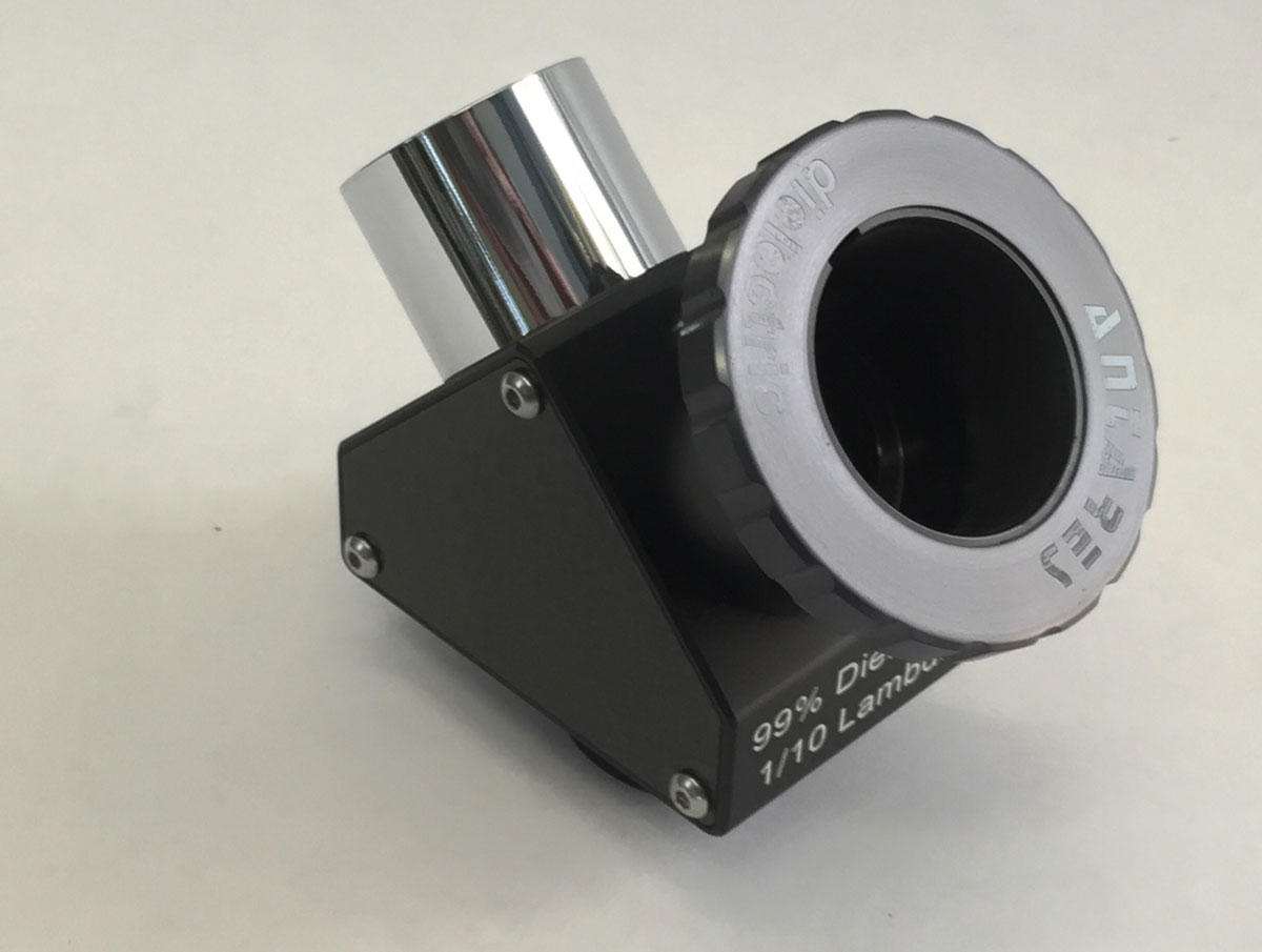 1.25" Diagonal with Twist Lock.  99% Reflective